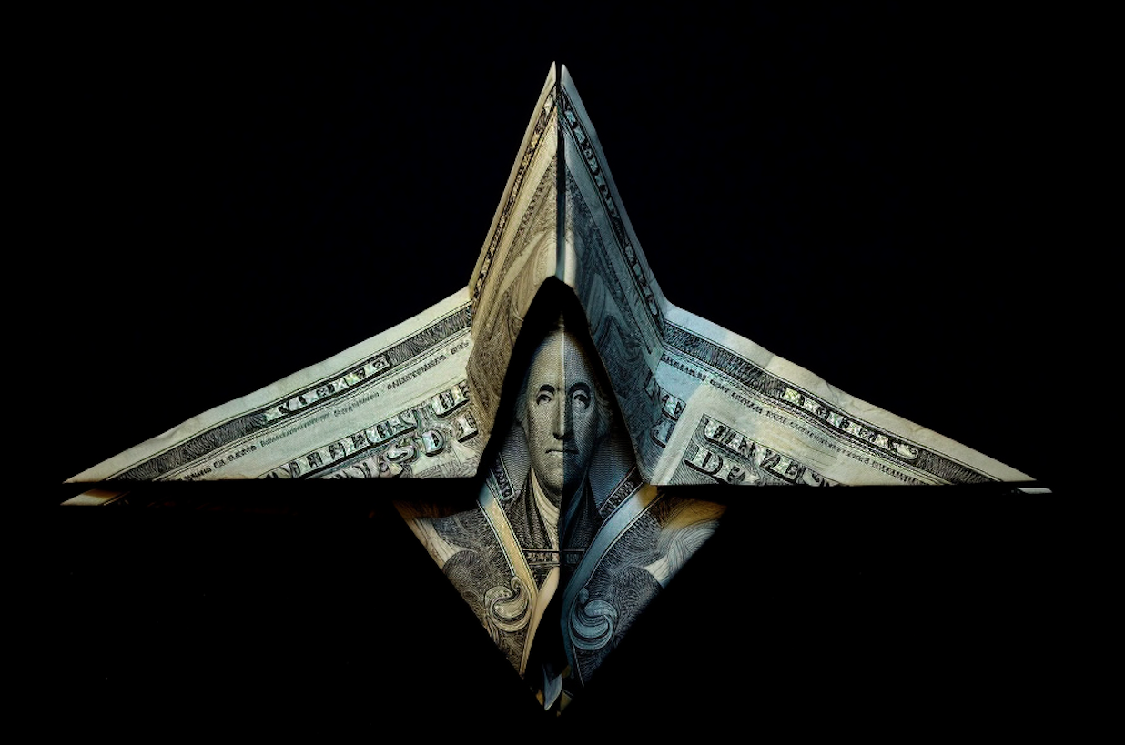 dollar origami