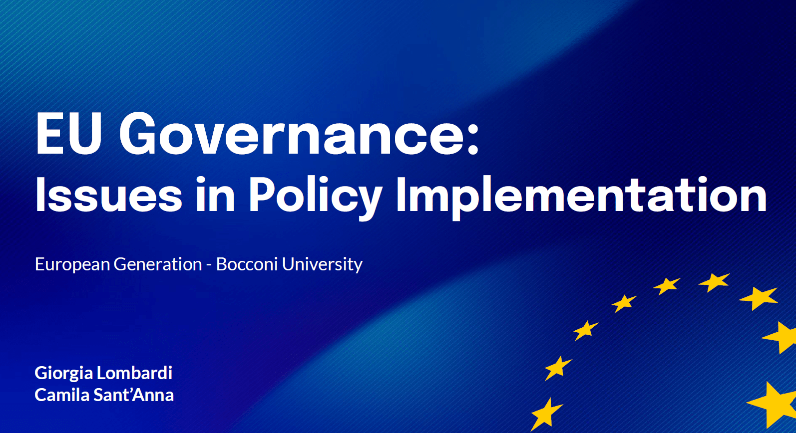 Eu governance