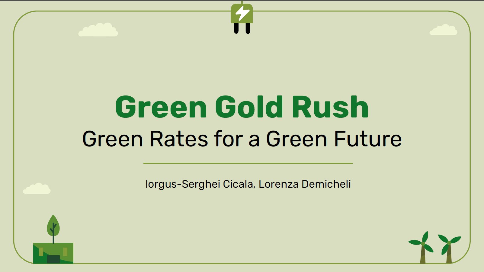 green gold rush